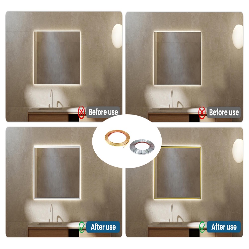 PVC Self-Adhesive Tile Stickers Tape Sealing Strip Tile Beauty Seam Sticker