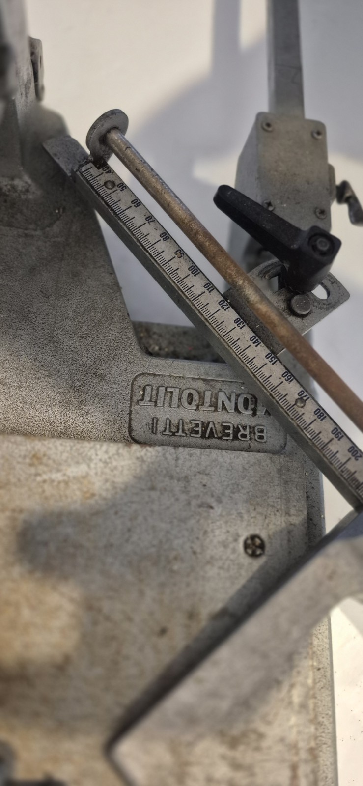 Vintage Brevetti Montolit Italian Manual Tile Cutter Tested And Works