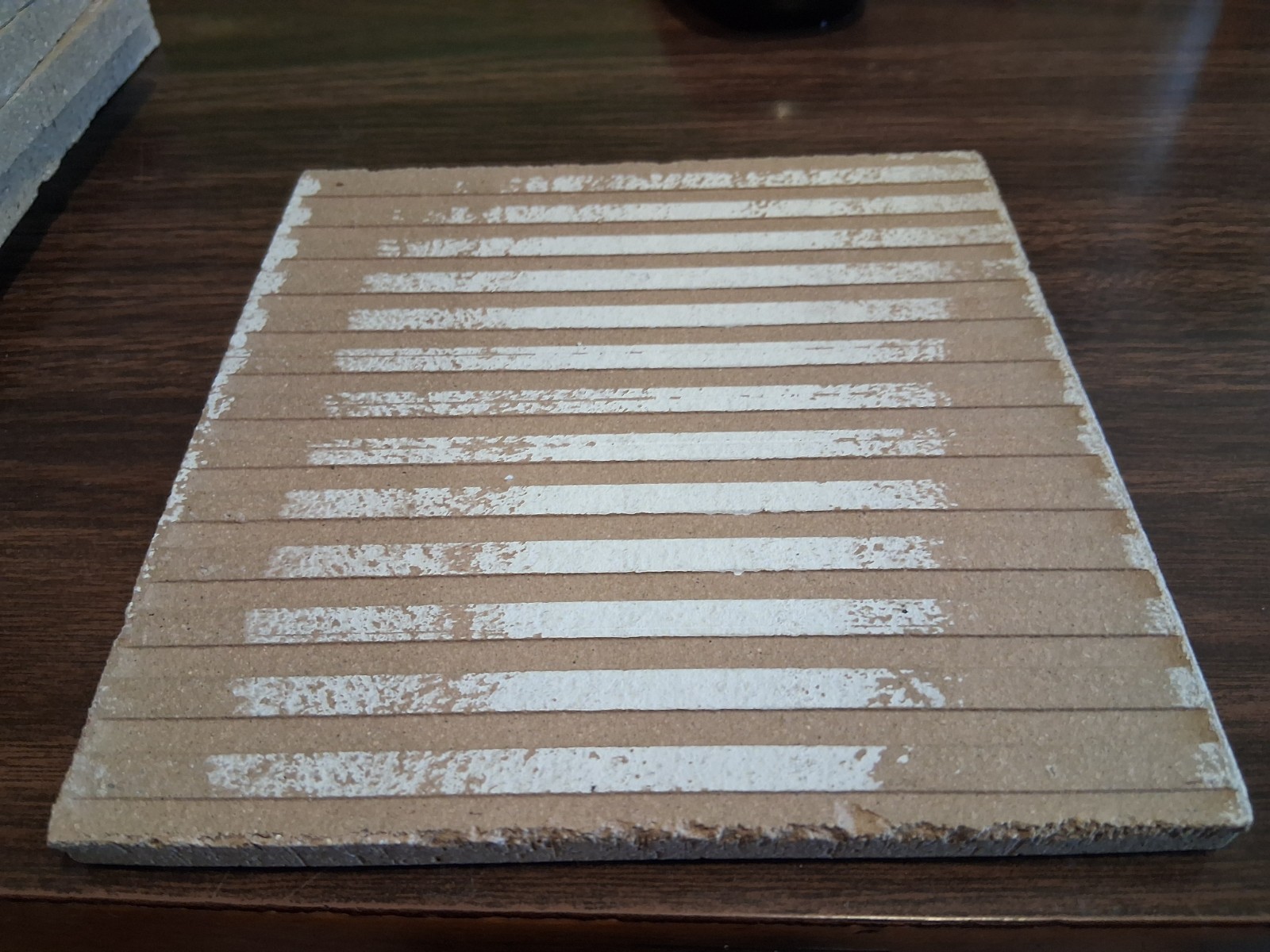 BRAVO 6″ x 6″ TAN QUARRY CERAMIC TILE, 3/8″ THICK, USA MADE (SET OF 12 TILES)