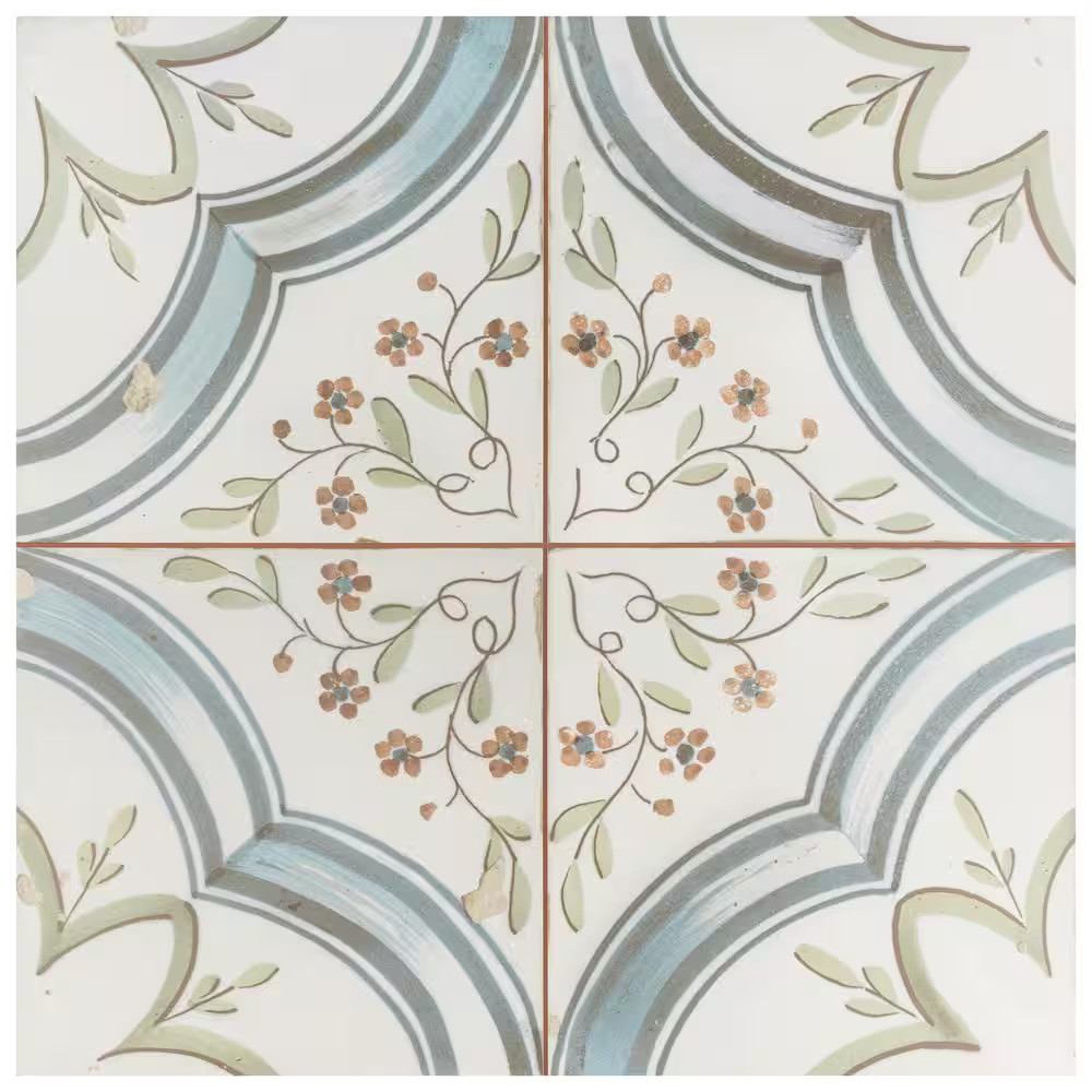 Kings Original Nijar 17-5/8 In. X 17-5/8 In. Ceramic Floor and Wall Tile (10.95