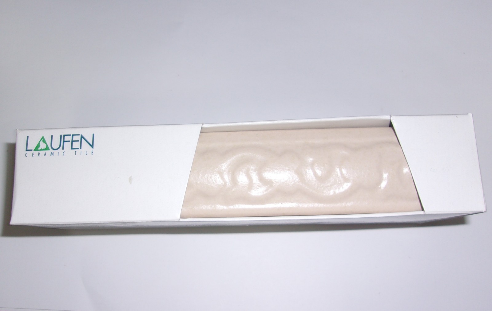 Beige Desert Sand Tile Trim Laufen LWDL296 Rope Ceramic 8″ Long 120 Pcs 1 Case
