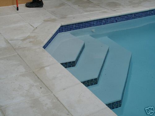 COOL TILE COPING CONCRETE CEMENT LIMESTONE FINISH SIMIL CORALSTONE/KEYSTONE