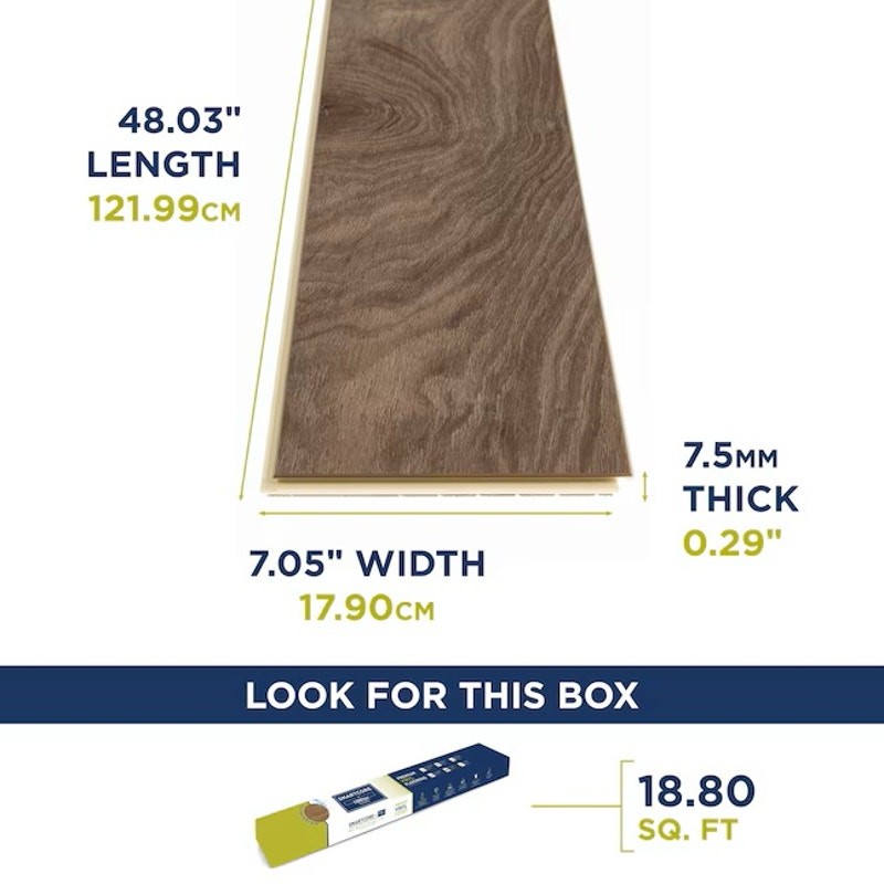 BRAND NEW ~ SMARTCORE By COREtec Floors Franklin Oak 22mil x 7″W x 48″ 18.8sq ft
