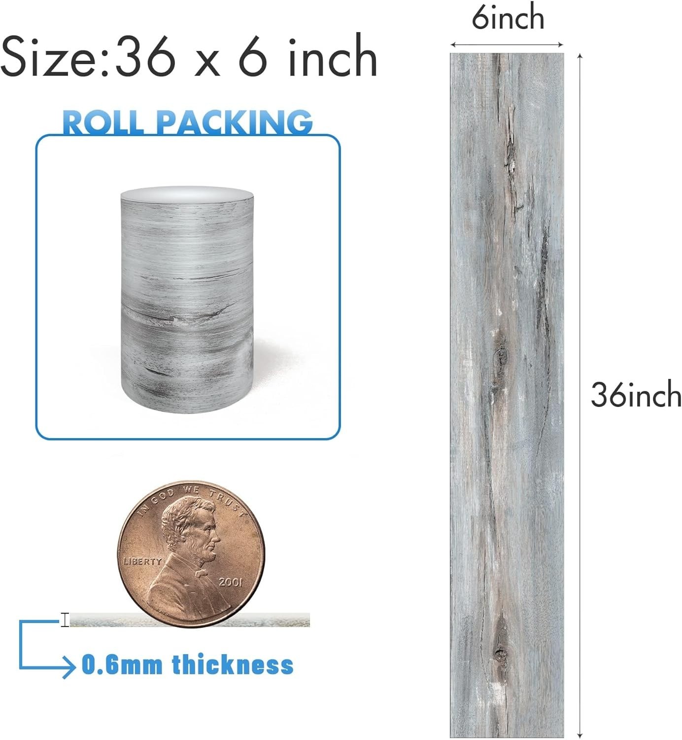 72 Pack Mediterranean Direct-Hit Waterproof Vinyl Flooring – Easy Installation-~