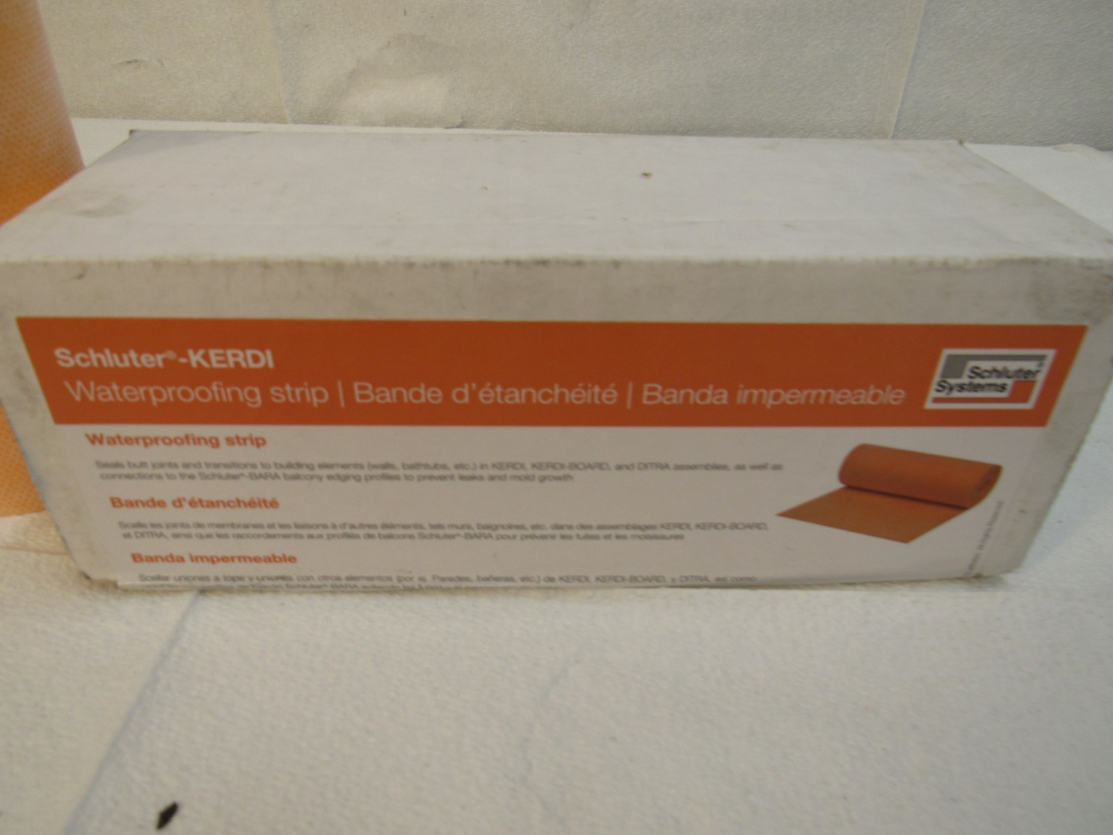 Schluter Kerdi Band 7.25”X16’5” Waterproofing Membrane Strip KEBA100/185/5M