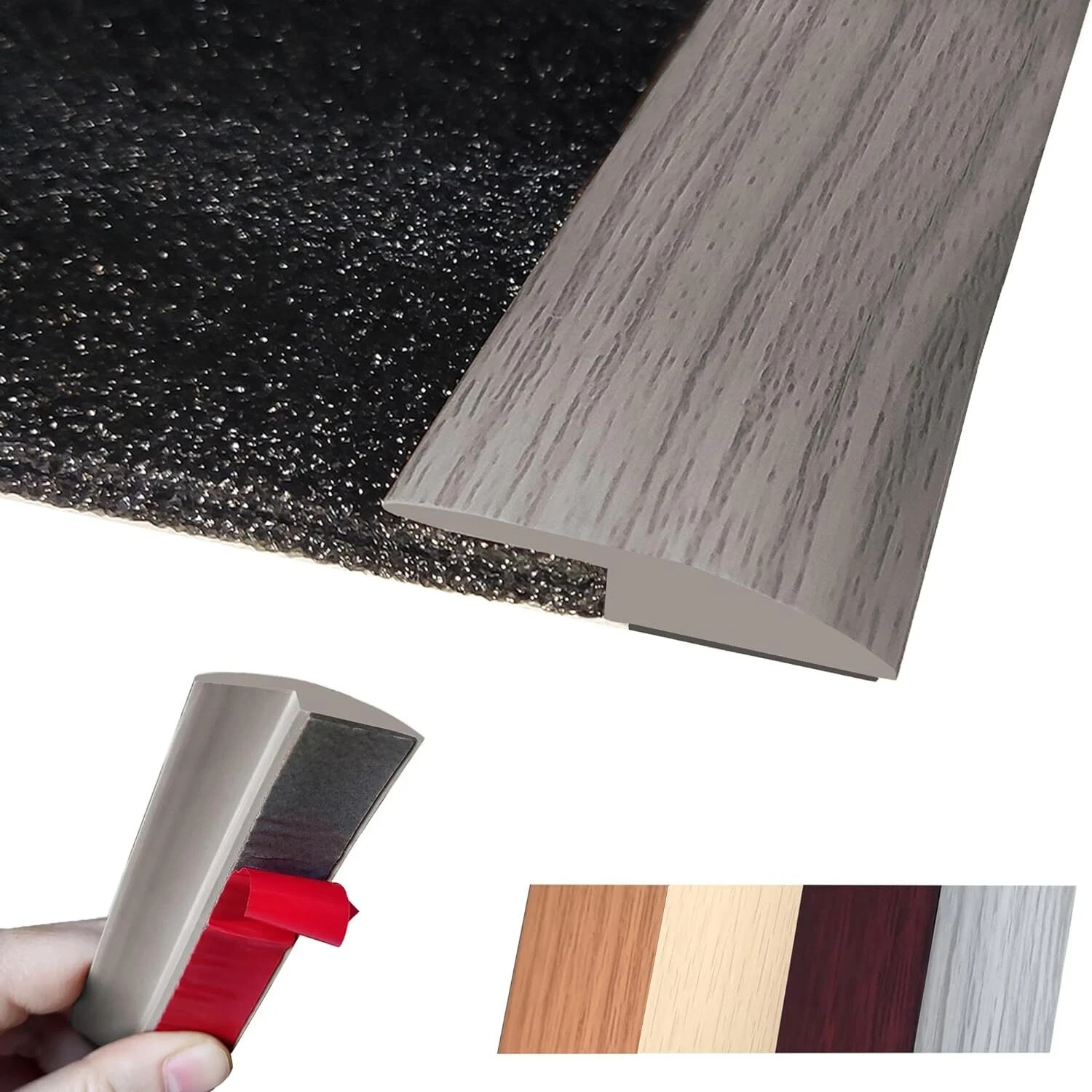 Floor Laminate Transition Strip Self Adhesive Carpet Wood Tile Vinyl Flooring40″