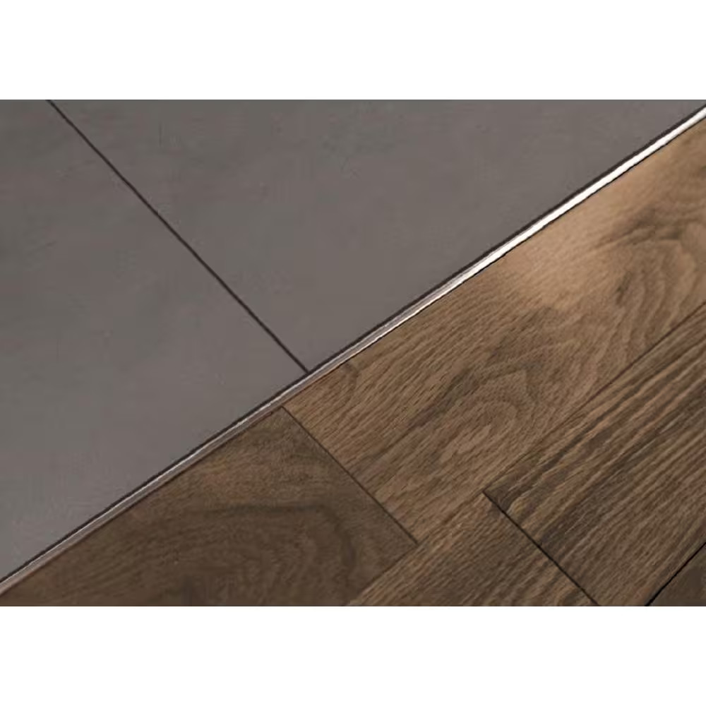 Schiene Aluminum 3/8 In. X 8 Ft. 2-1/2 In. Metal L-Angle Tile Edging Trim