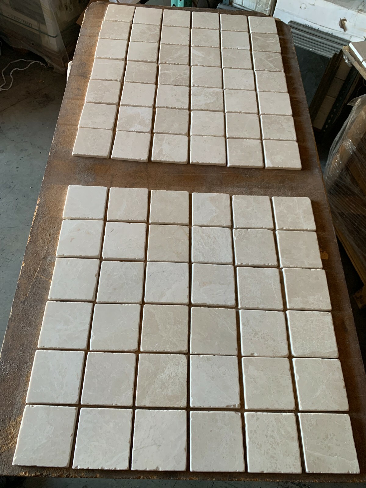 Art Nouveau Marabou Stone Marble Tile Mural Backsplash 44×24 William Morris