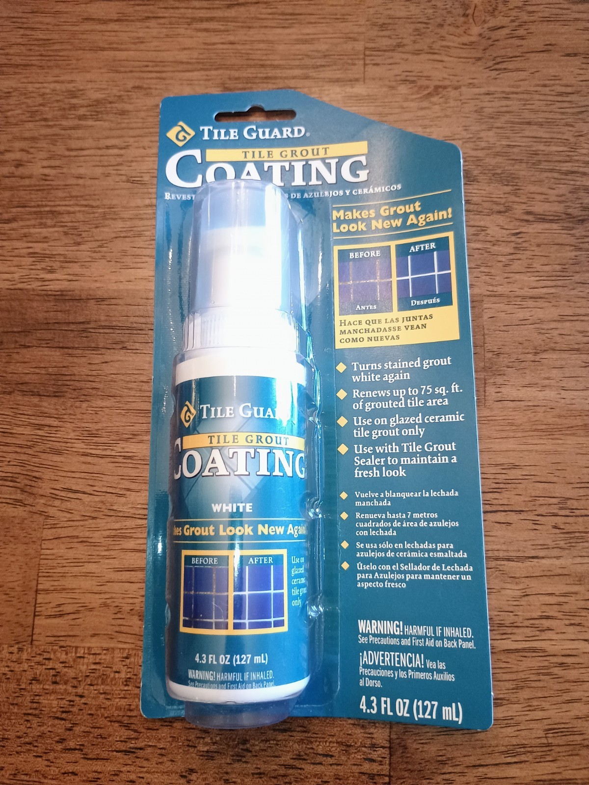 Tile Guard #9310 Tile Grout Coating, White, 4.3 Oz NEW!!