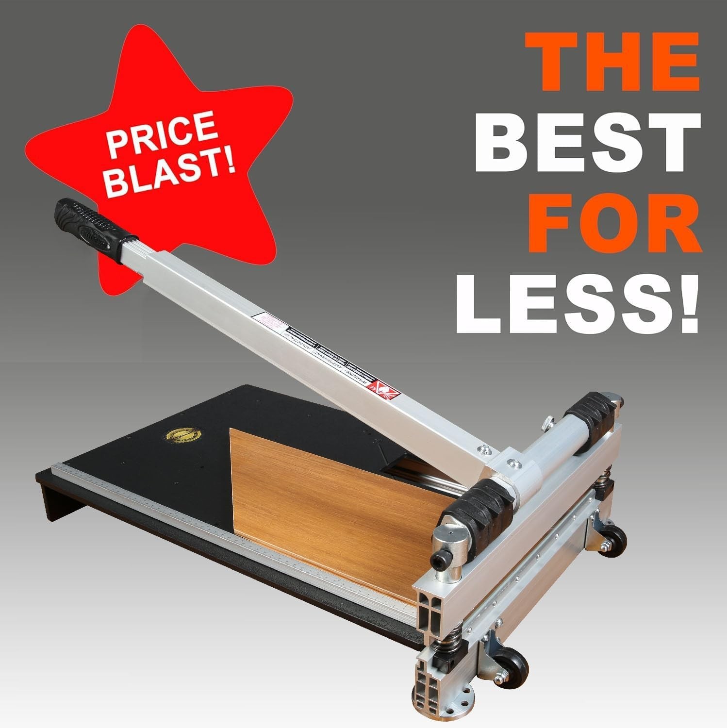 Cutterex 13 Inch Heavy Duty Vinyl Floor Cutter Multi Layer Flooring