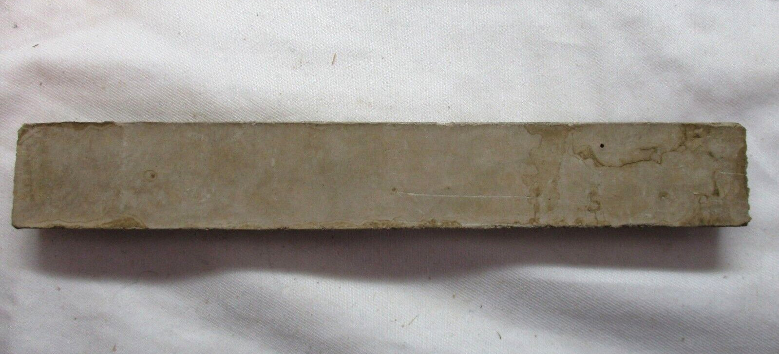 1 Trim Matte Border Tile Angora Canada Ceramic Clay Brown 7-7/8″ X 1-1/8″ Roped