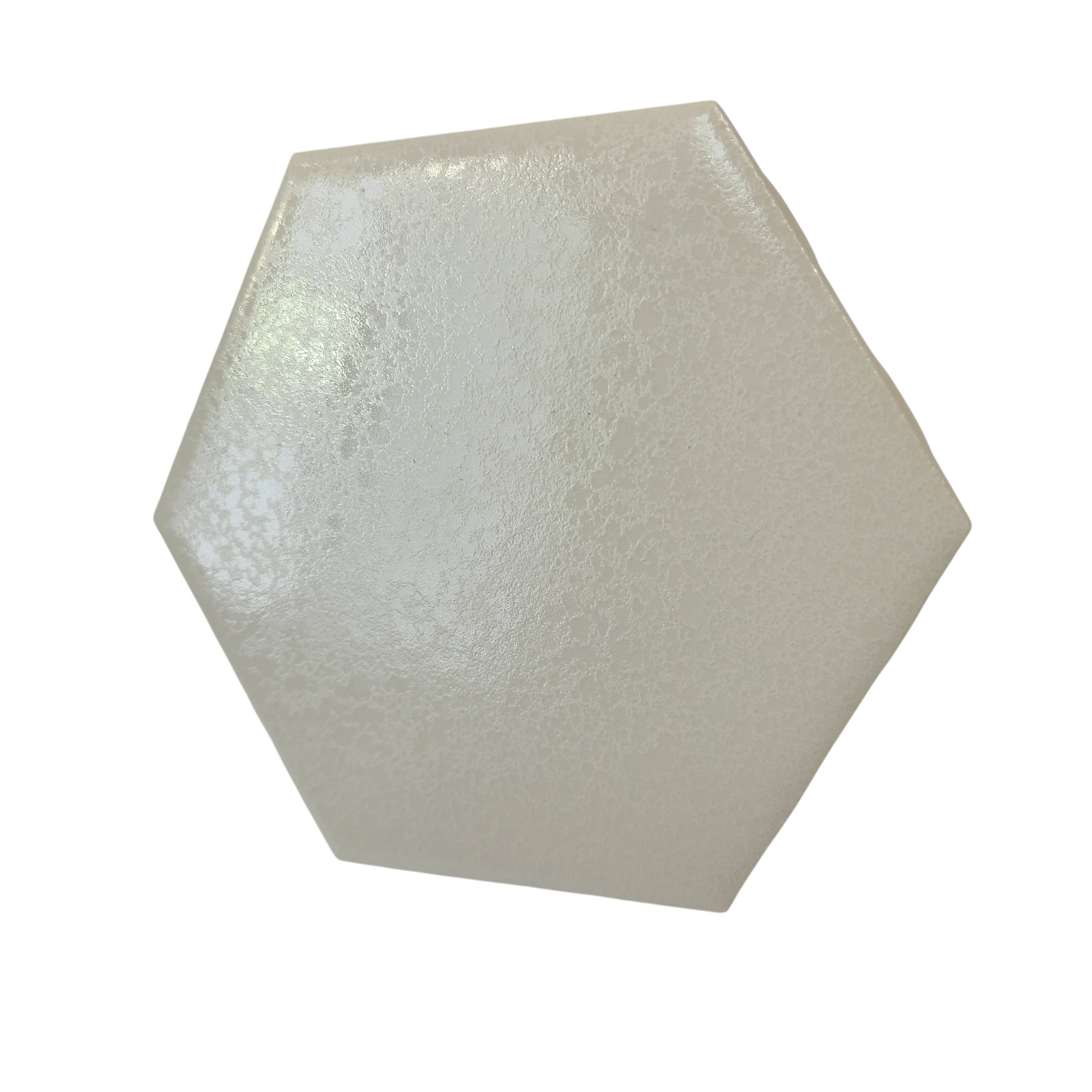 Beige Bone Almond Ceramic Tile Hexagon FT Subway Vintage Mid Century Crystalline