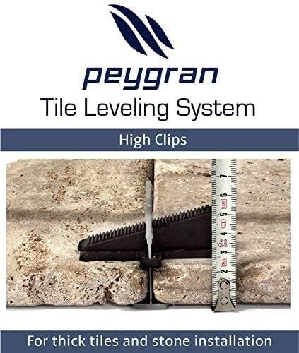 Peygran Leveling Tabs 16-30mm Tile Thickness 1mm Pack of 300
