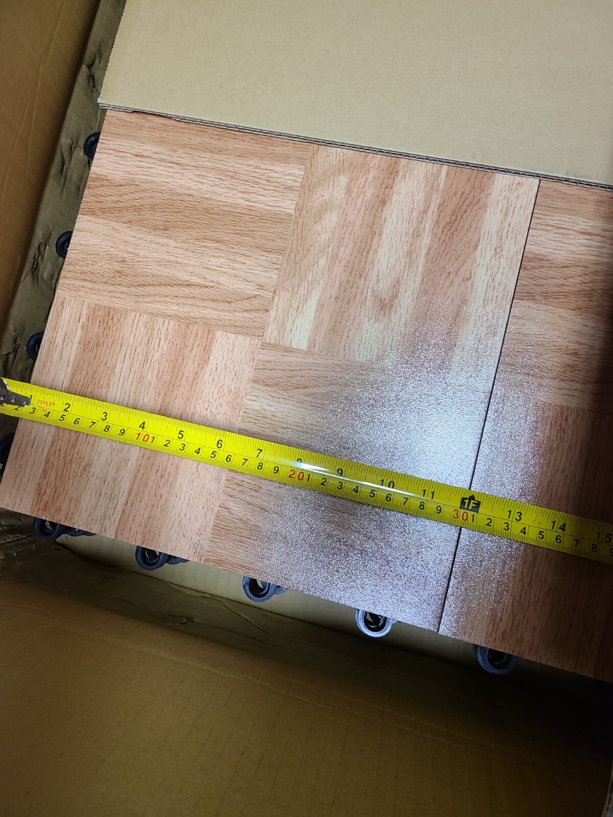 Garage Flooring Inc Dance Tiles Oak 12″x12″ 28 Pieces 1001022