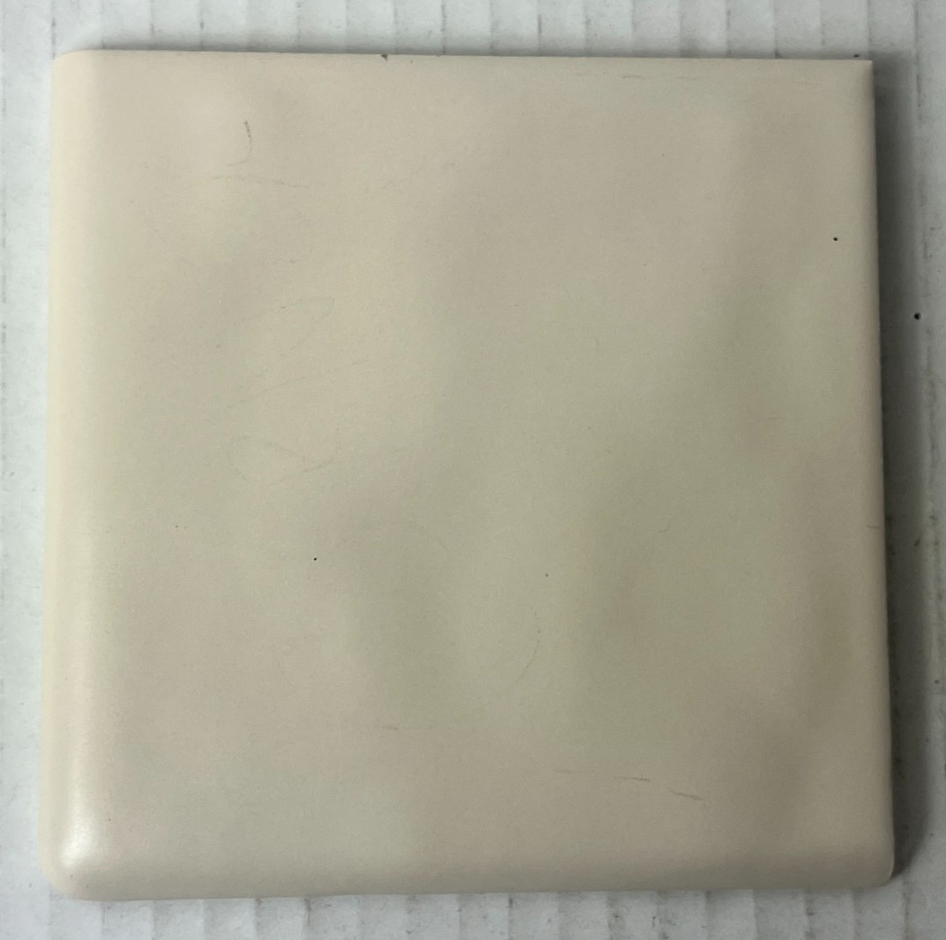 One Florida Tile Ceramic Matte Bone 503 Potters Touch 4 3/8″ Bullnose Corner
