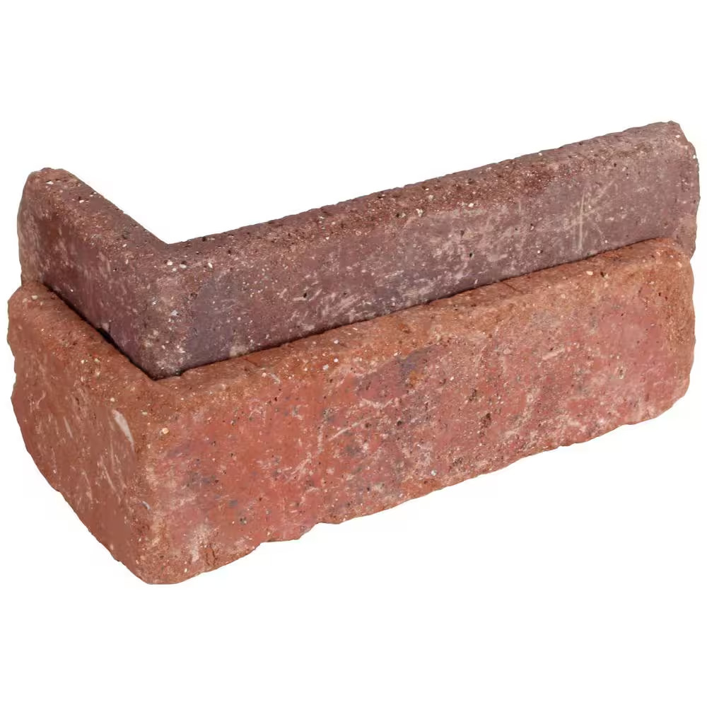 Boston Mill Thin Brick Singles – Corners (Box of 25) – 7.625 In. X 3.625 In. X 2