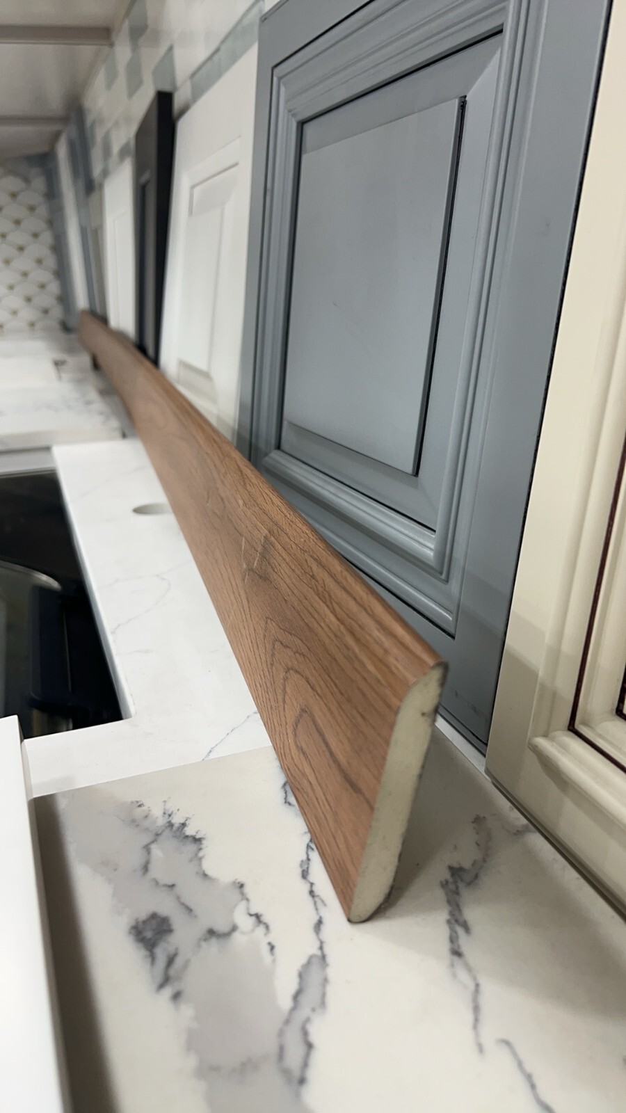 SPC Luxury Vinyl Click Flooring Plank Waterproof w/pad 1.5mm IXPE SAMPLE 005