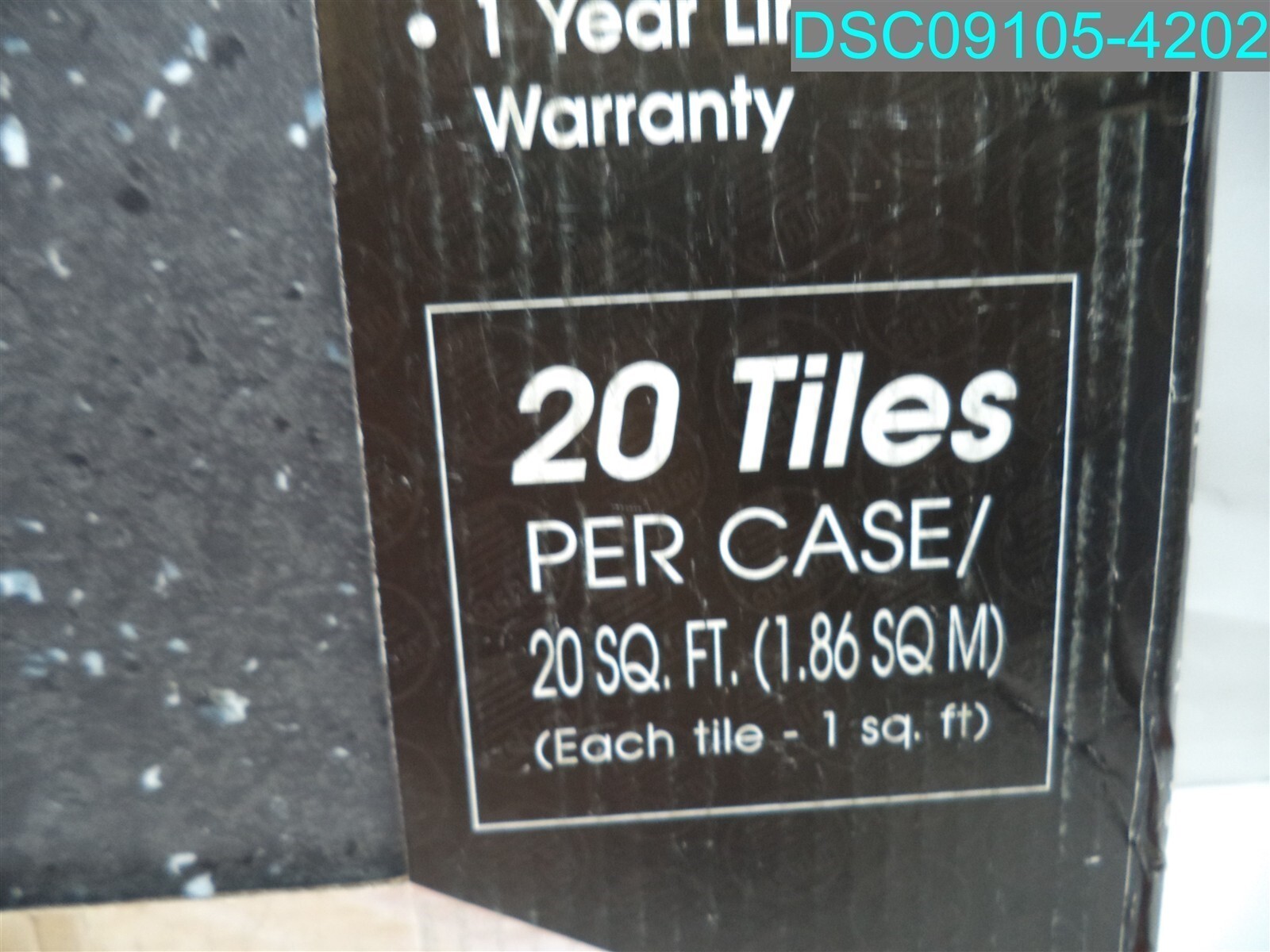 QTY=120: Sterling Self Adhesive Vinyl Floor Tiles 12″ x 12″ 054006240861