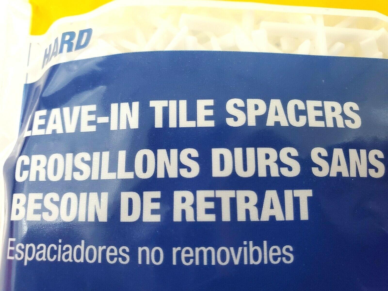 Lot of 3 Bags QEP 10330-20 Pack of 300 1/16″ Hard Leave-In Tile Spacers
