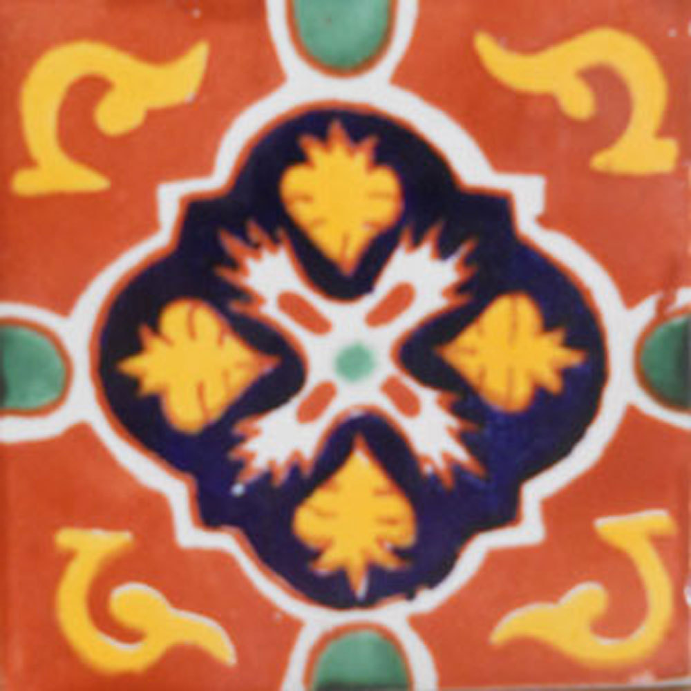 #C101 MEXICAN CERAMIC HANDMADE TALAVERA TILE SETS