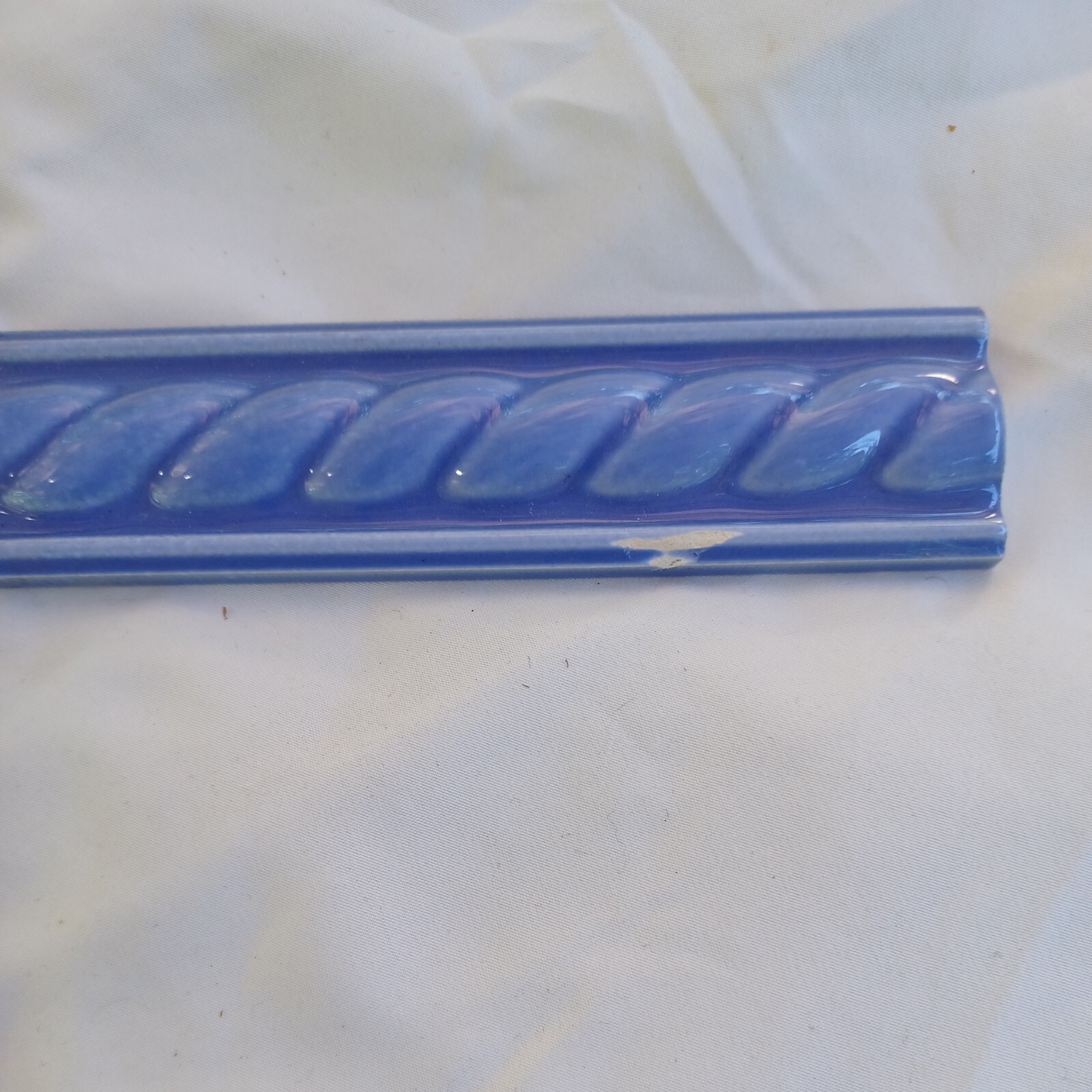 Reduced – 13 Pcs. LILAC ROPE DADO -Stovax made in England Tiles 1 1/2 X 6″