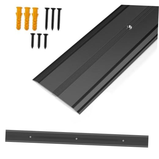 36″L x 2.4″W Aluminum Floor Transition Strip Metal Door 36″L*2.4″W*0.1″H 1