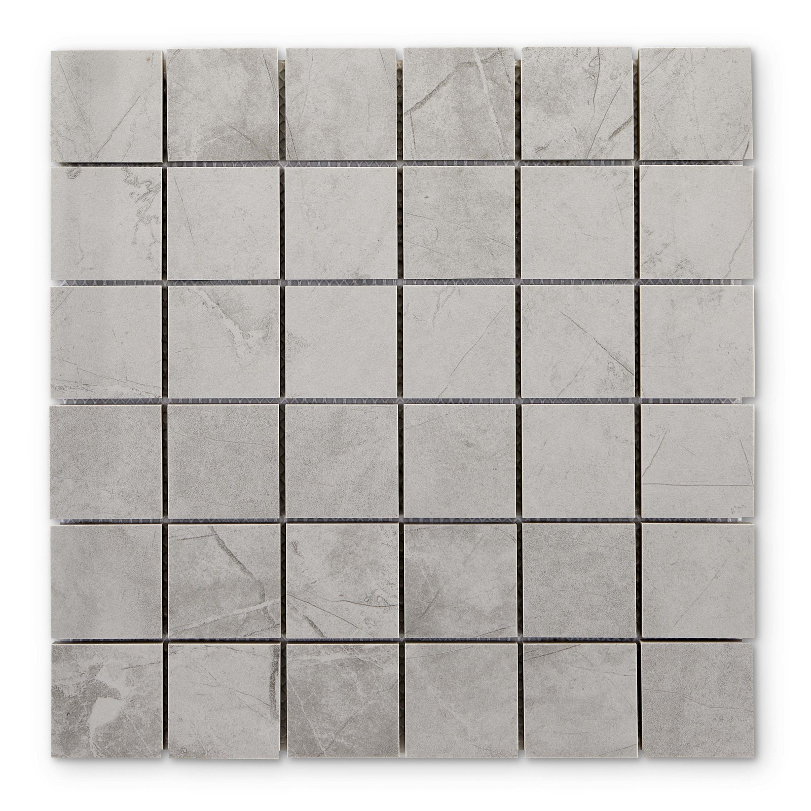 Cruz Bay Studio MKT61166 Pierre – 12″ x 24″ Square Floor and Wall – Light Grey