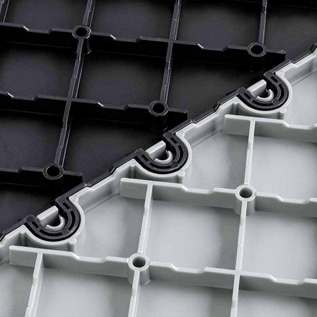 Speedway Tile 12″ x 12″ Black Garage Floor Tile (10 Pack)