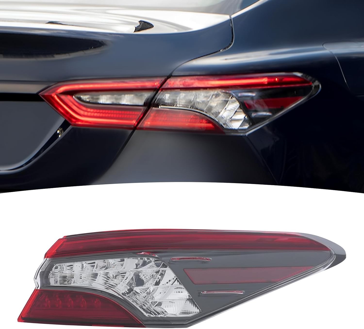 LED Taillight 2021-2024 Toyota Camry XSE XLE Passenger Side Outer 8159006870
