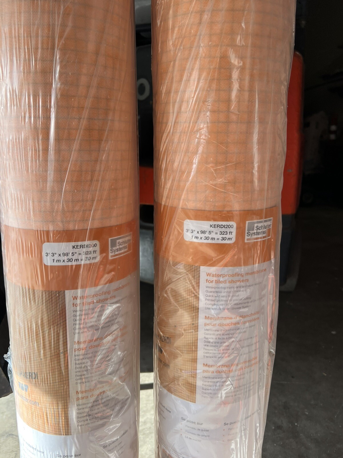 Schlüter Kerdi 200200 Waterproofing Membrane 323sf
