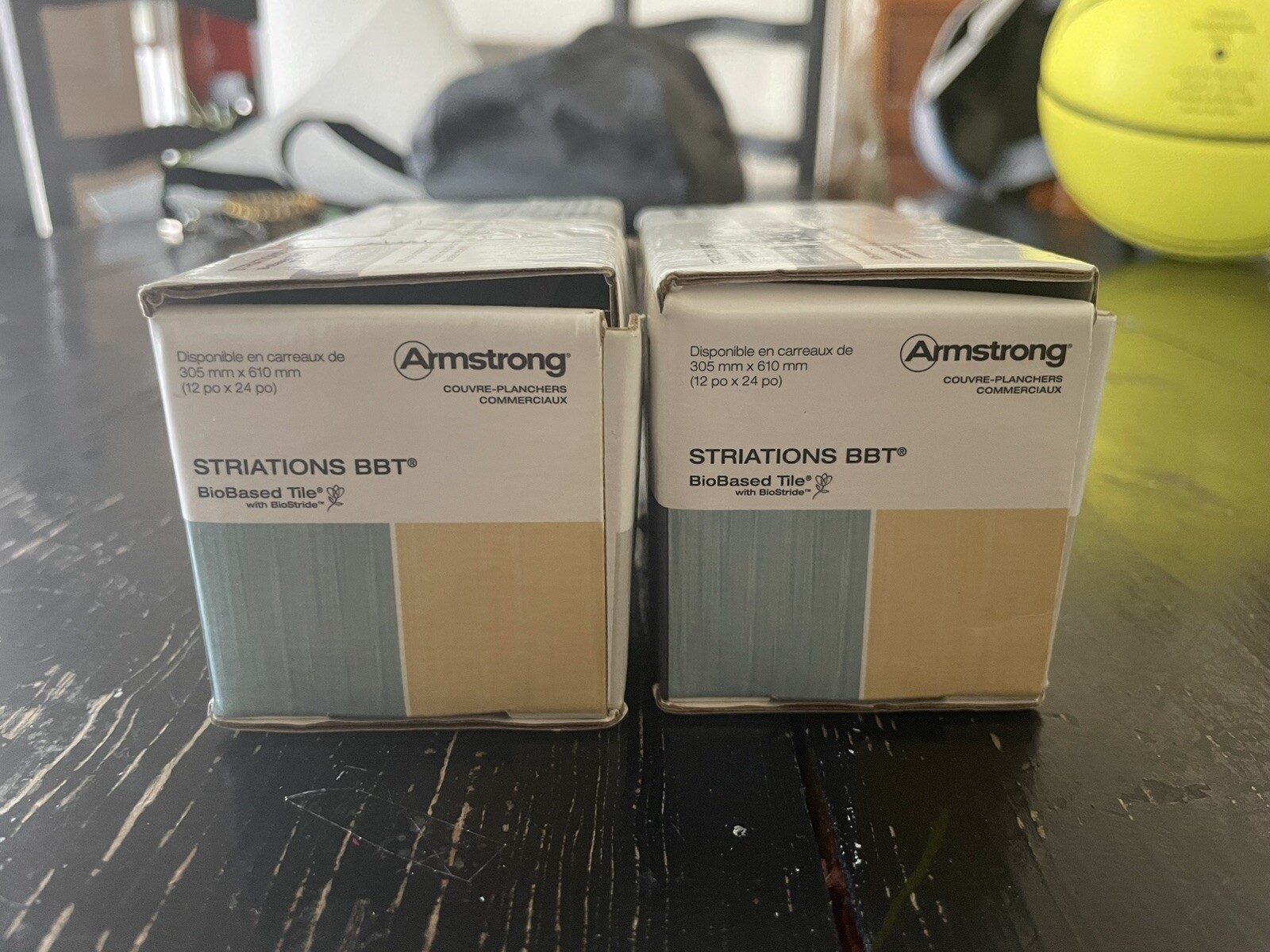 Armstrong Commercial Flooring 2 Biobased Tile Sample Boxes 32 PCs See + Info