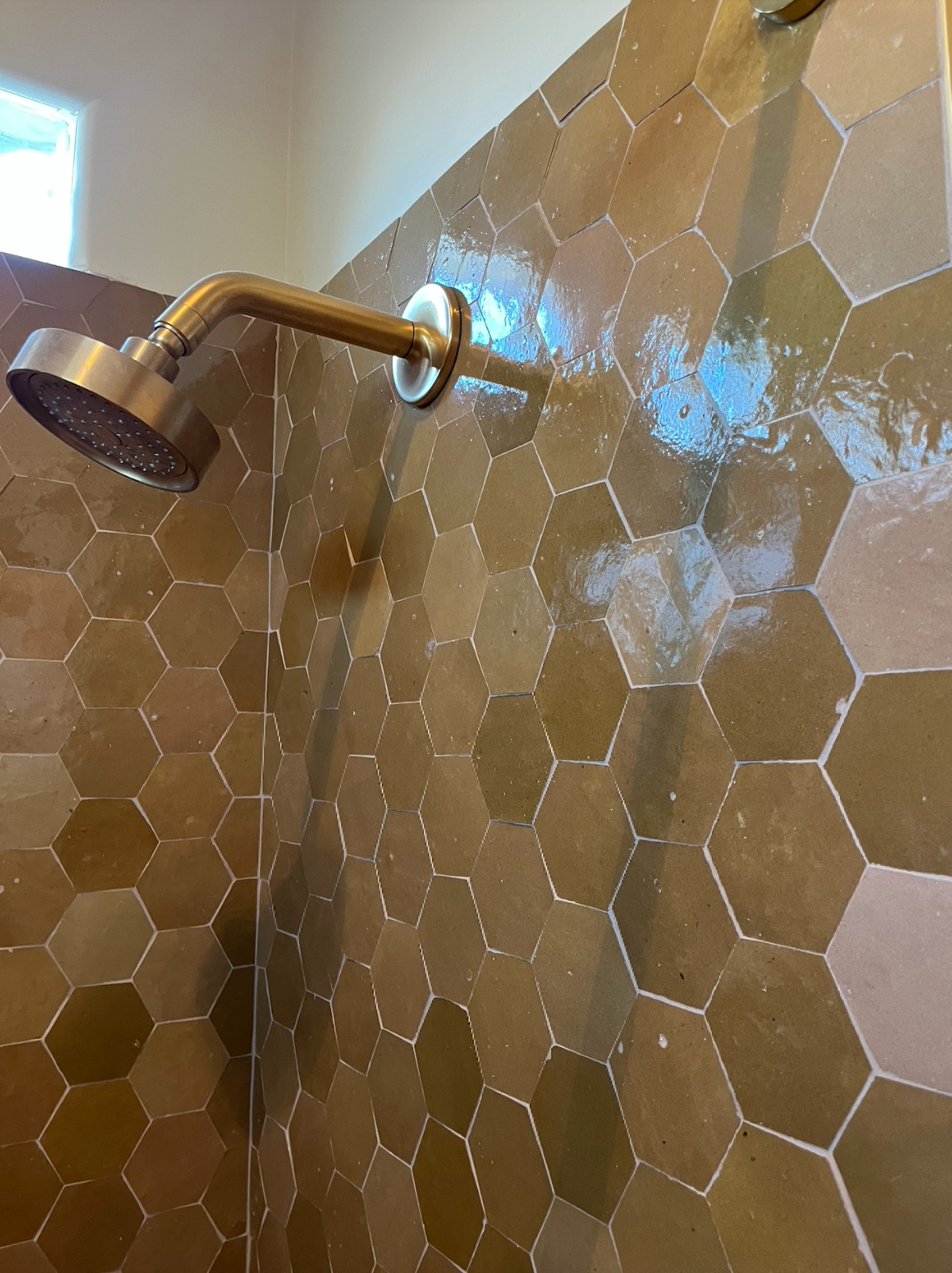 Hexagon Zellige Tile Color: Riverebed – 27.5 sqft available