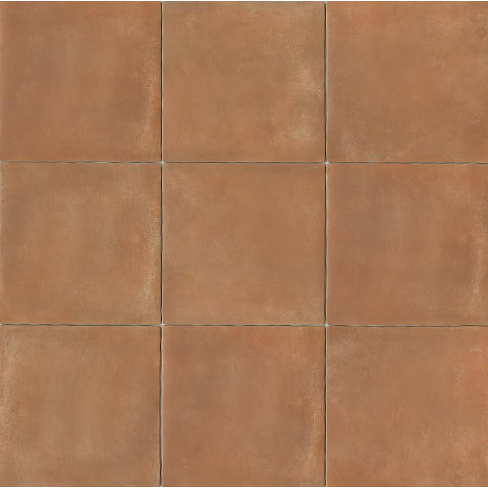 Cotto Nature Square 14 In. X 14 In. Matte Siena Porcelain Tile (10.76 Sq. Ft. /C