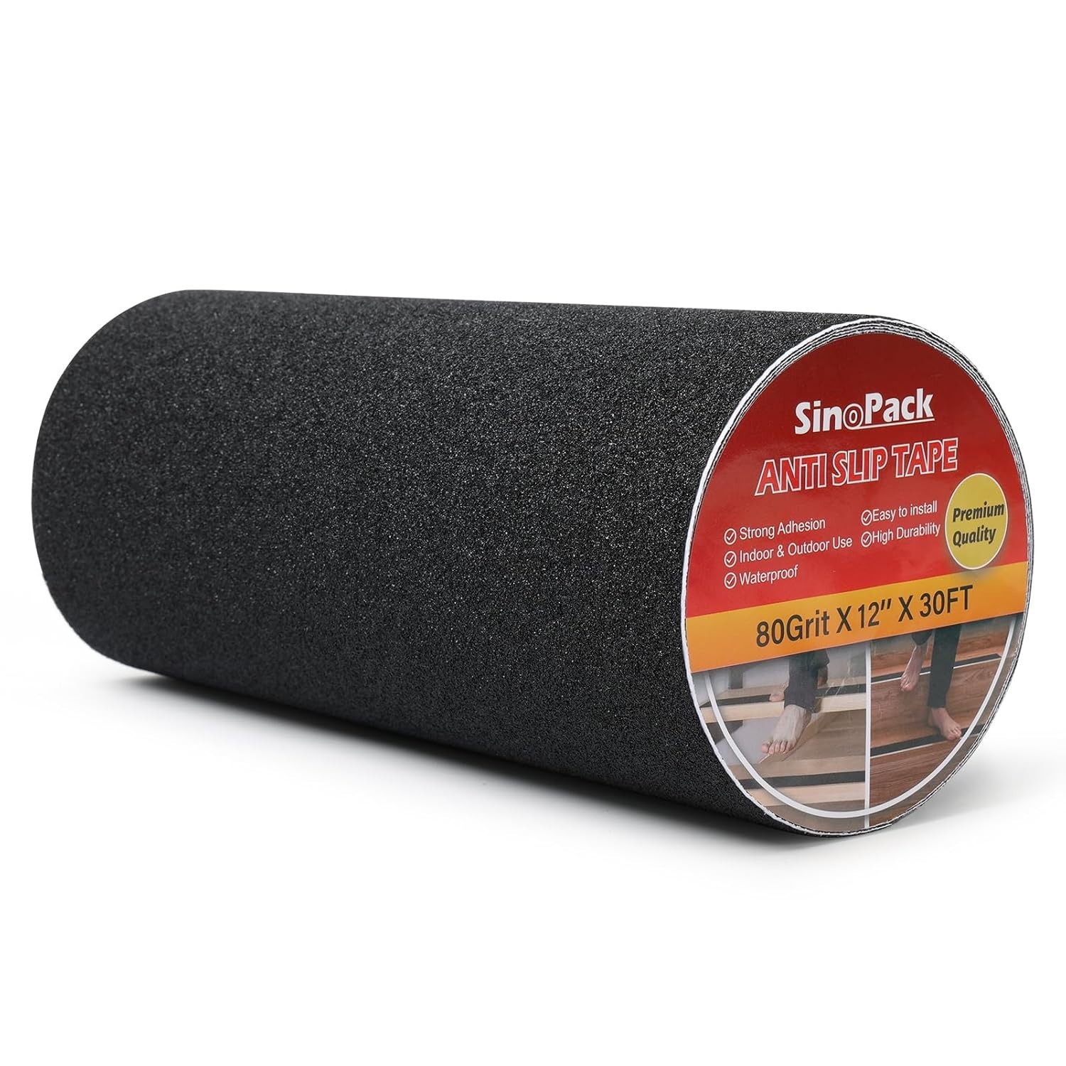 Anti Slip Tape Black 30FT Non Slip Ramp for Outdoor Non Skid Tape, Best