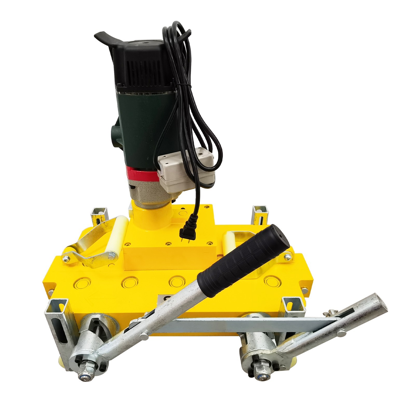 Portable Color Steel Tile/Color Tile Aluminum Edge Locking Machine for 470/475