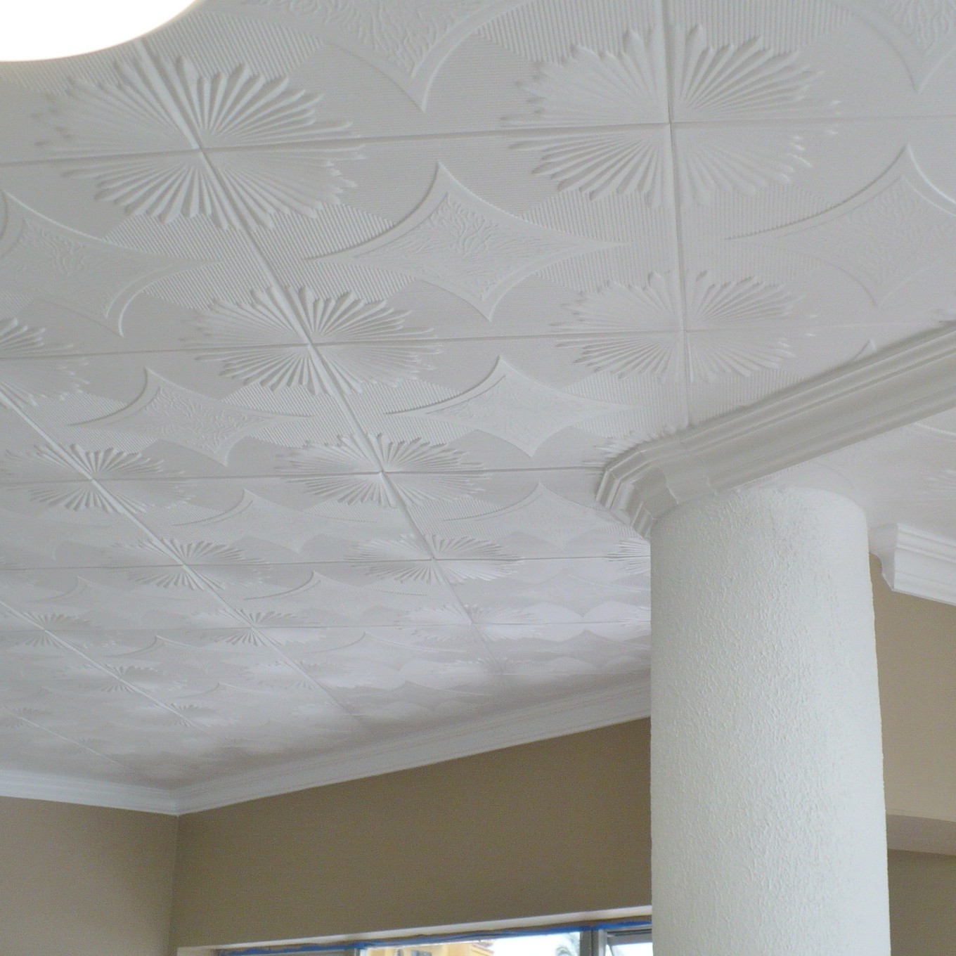 DIY Ceiling Tiles Glue Up Styrofoam 20×20 – R14 White – Pack/100 pcs (264 sq ft)