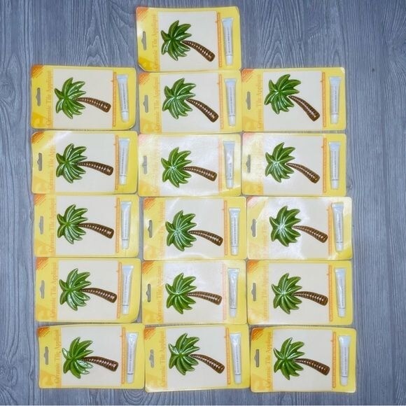 16 vintage decoration New Creative Ceramics Stick On Wall Art Tile Palm Tree