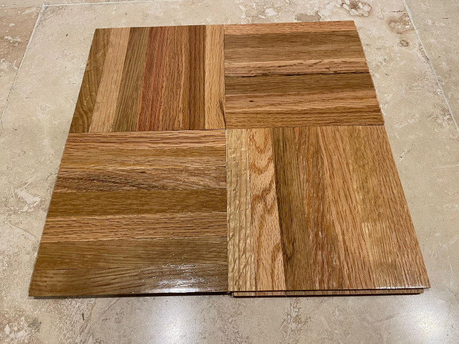 Armstrong Parquet Solid Oak Flooring Tiles – Made in USA