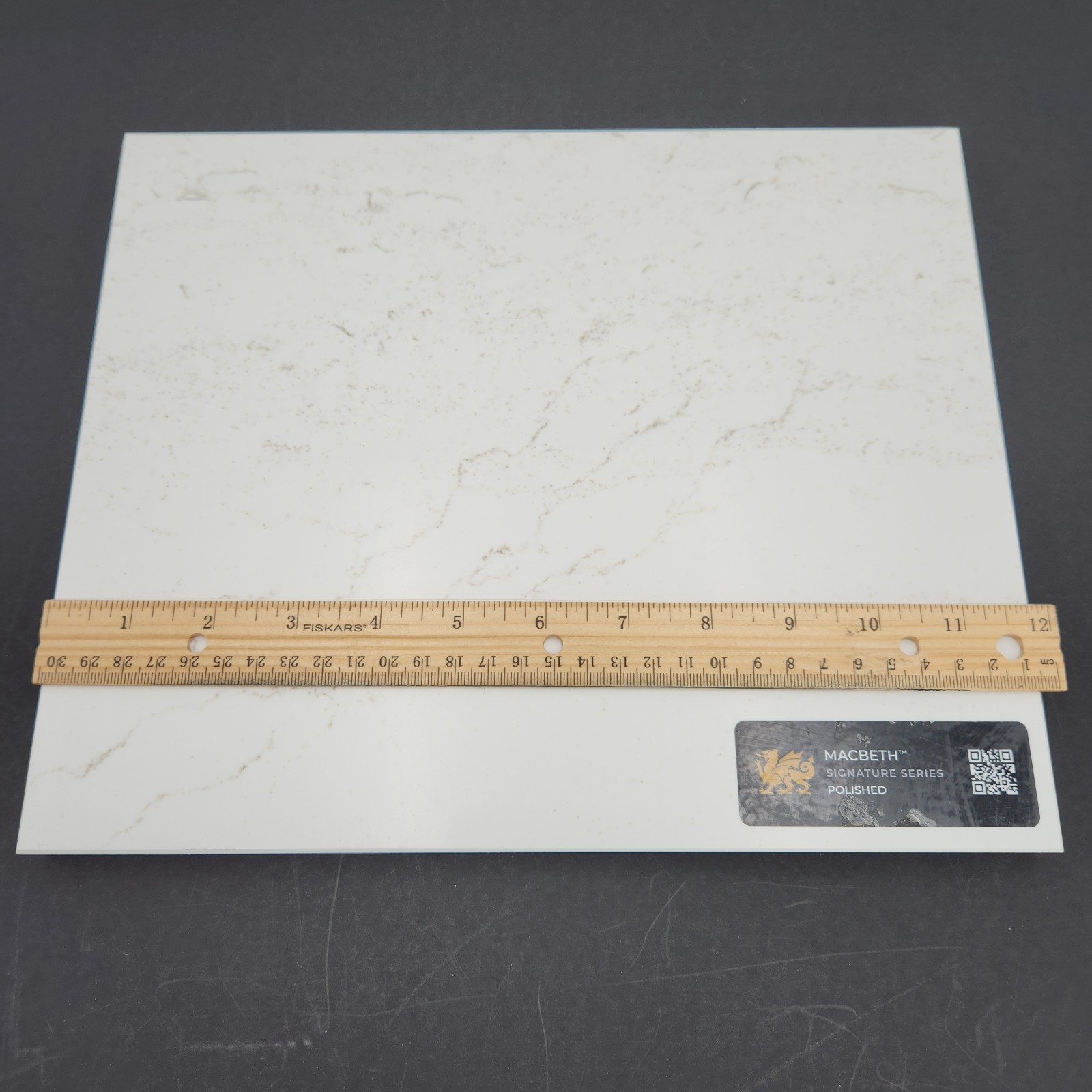 Cambria Macbeth Quartz 10″x12″x.75″ Display Sample Dual Finish Polished & Matte