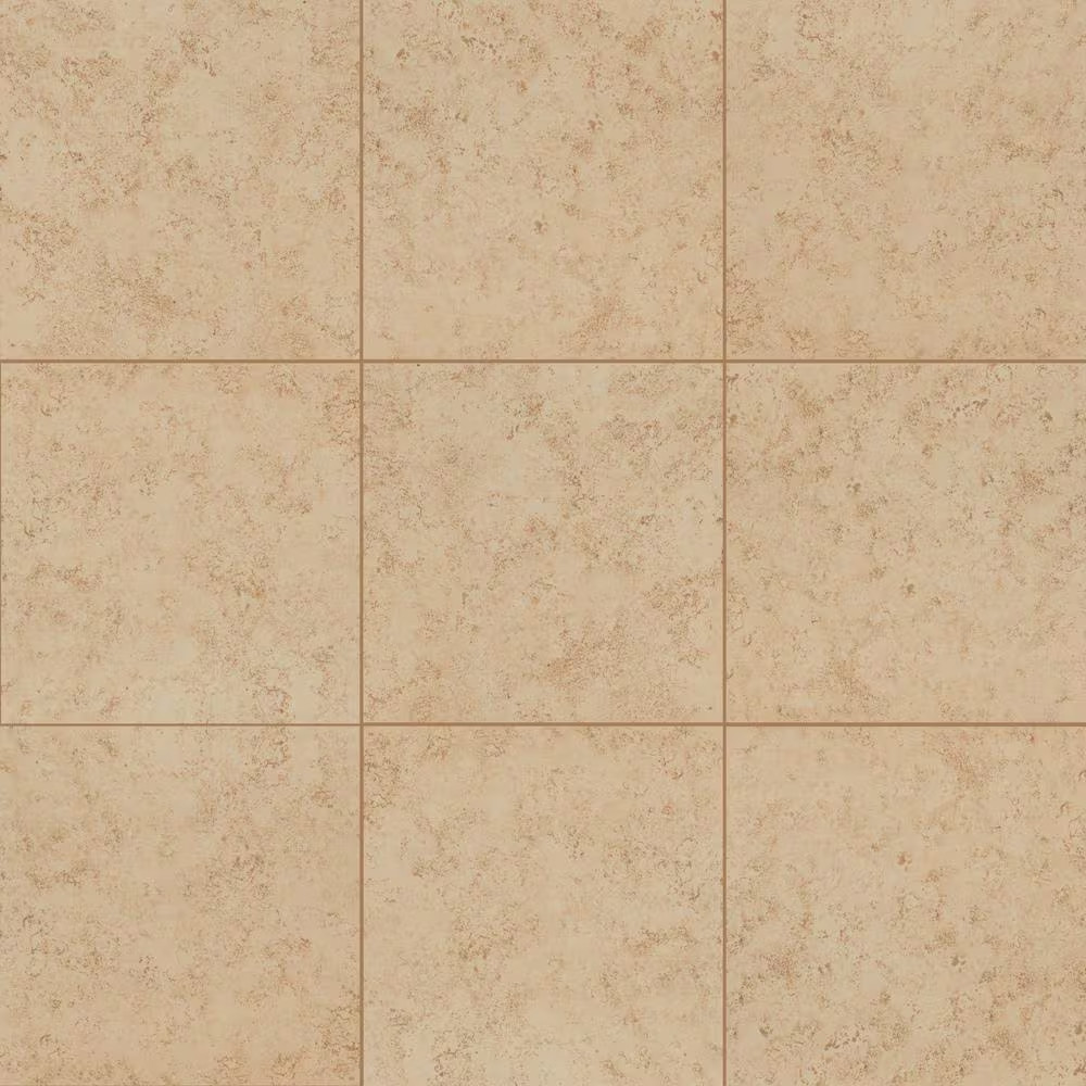 Baja Beige 12 In. X 12 In. Matte Ceramic Floor and Wall Tile (15 Sq. Ft. /Case)