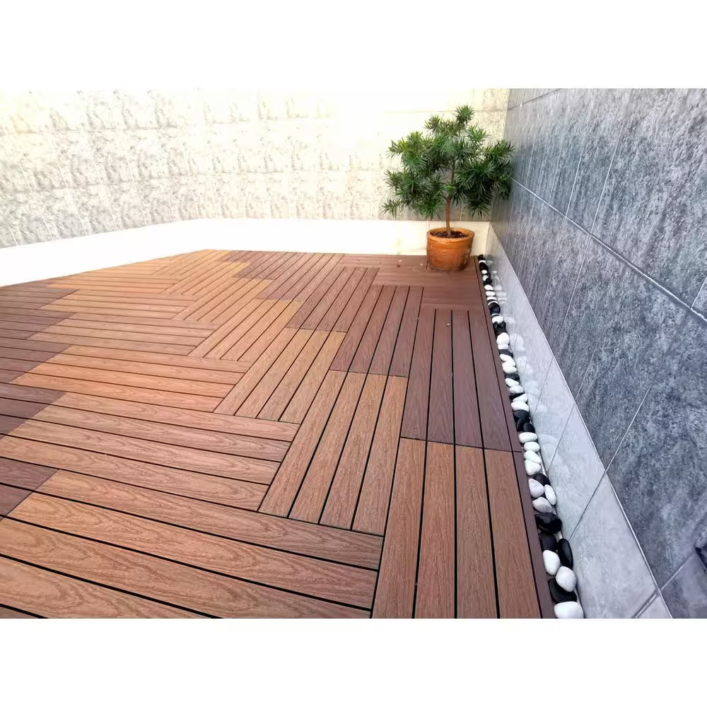 Ultrashield Naturale 2 Ft. X 1 Ft. Quick Deck Outdoor Composite Deck Tile in Per