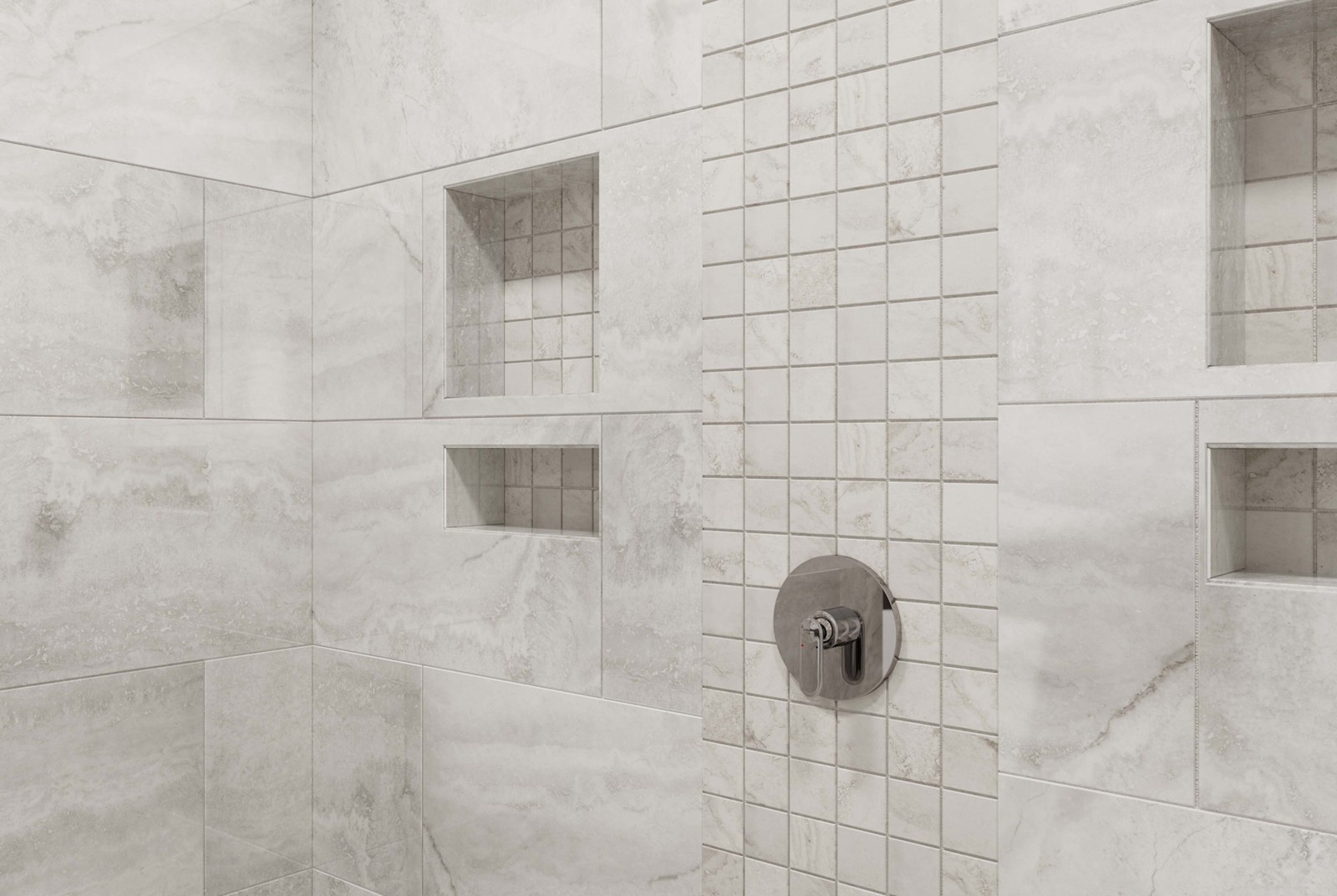 Cruz Bay Studio MKT61162 Tufo – 12″ x 12″ Square Floor and Wall – White