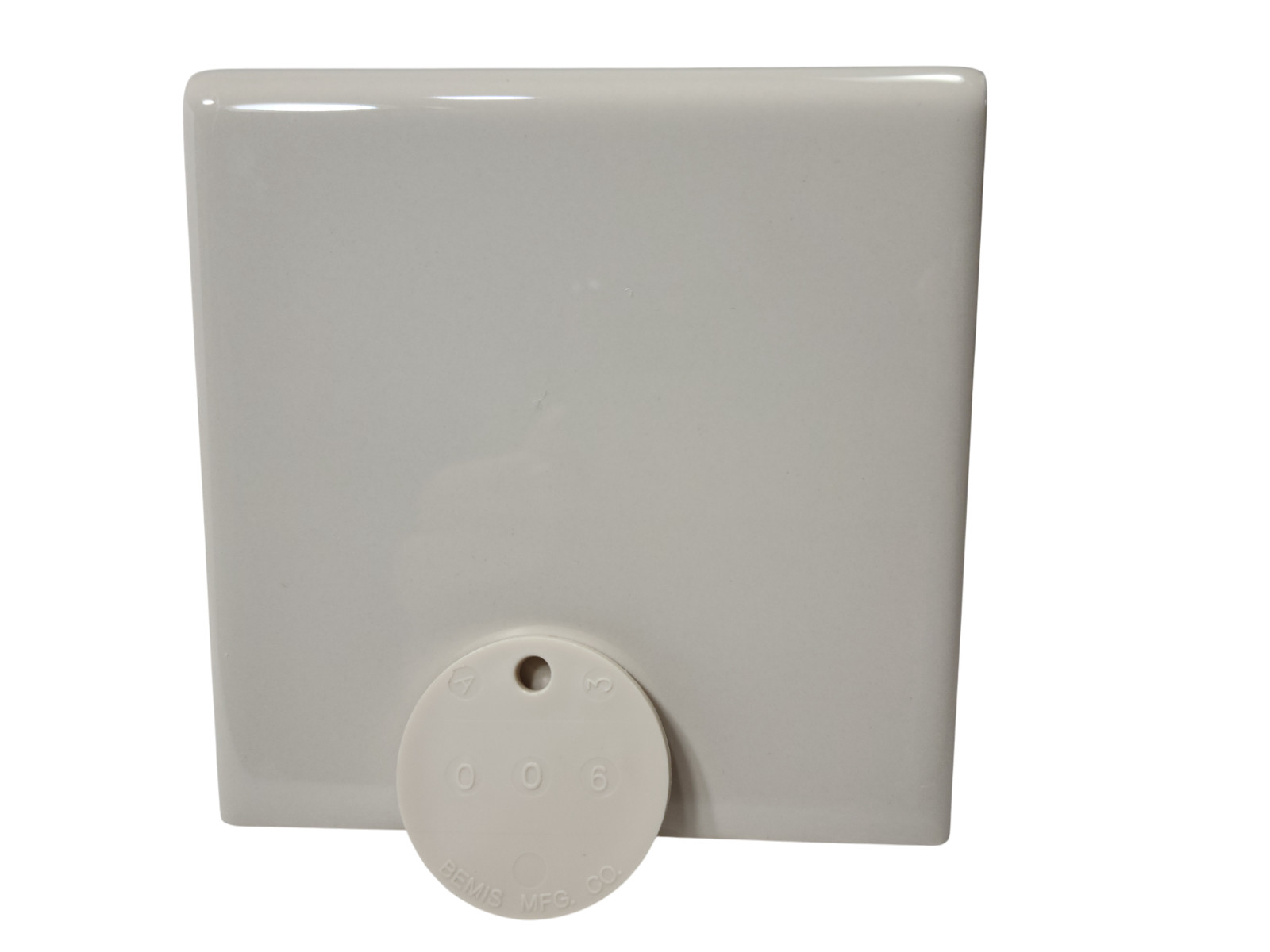 Beige Bullnose 4.25 in Ceramic Tile Almond Bone Subway Square Curved Edge Trim