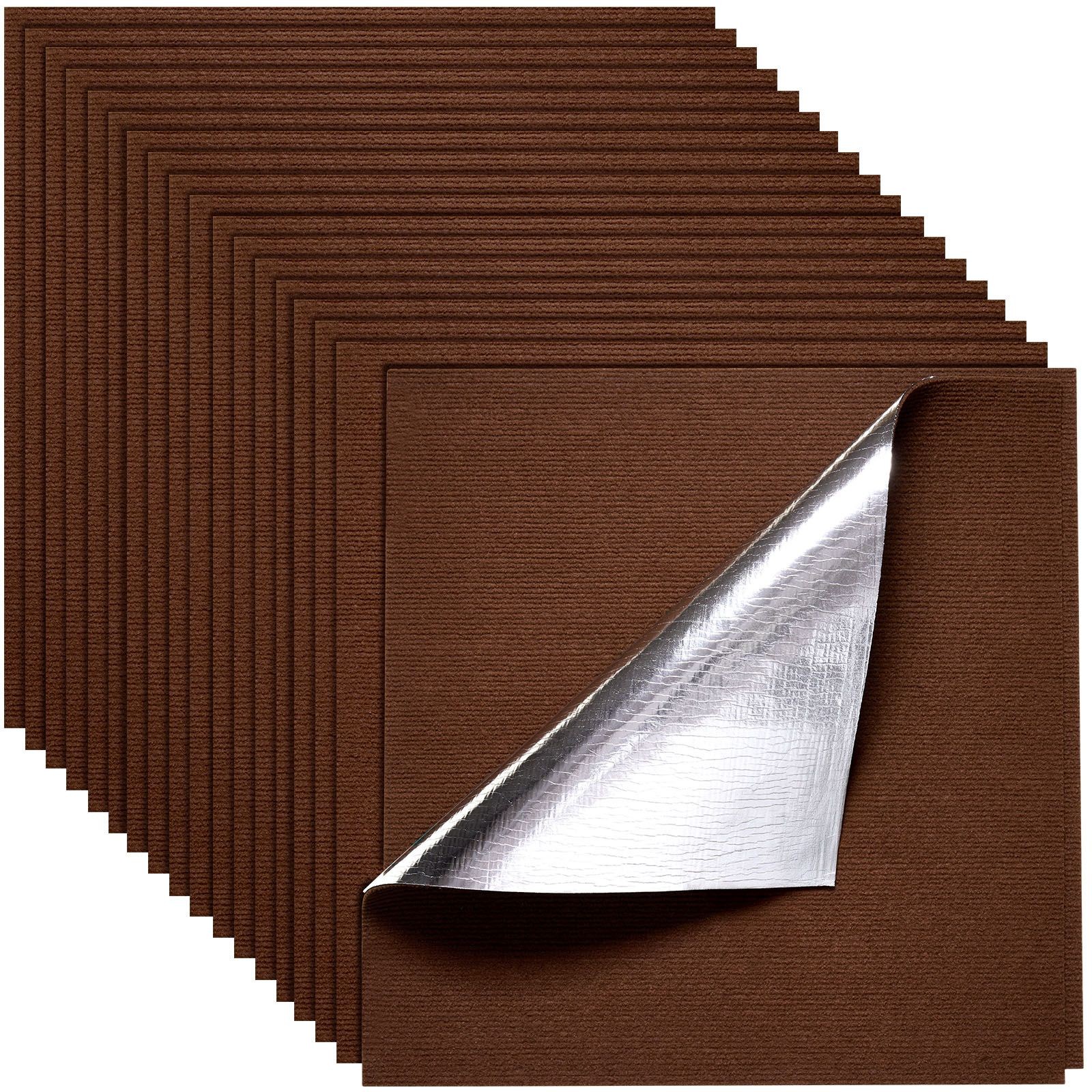20 Pack Peel Stick 24x24in Carpet Tiles for Living Room