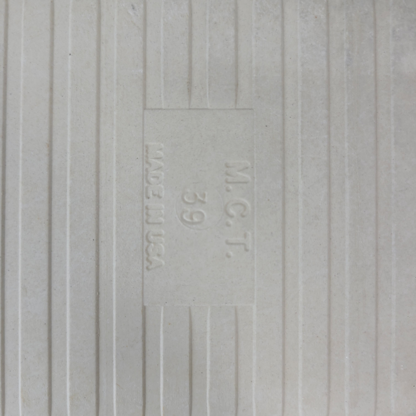 Biscuit Bone Ceramic Tile 4 3/8 in Subway Vintage Mid Century Modern Crystalline