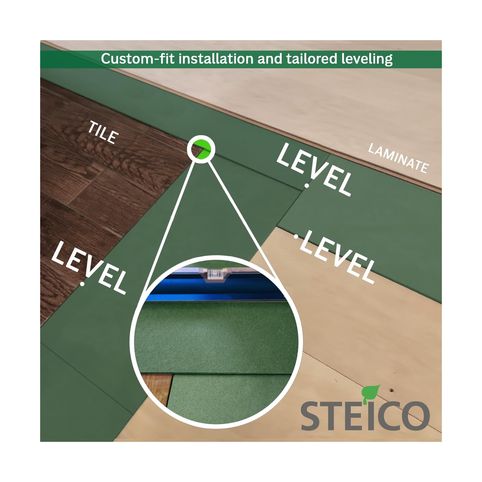 Wood Fiber Flooring Underlayment, 6mm (1/4 Inch) Thickness – 90 Sq Ft, Natura…