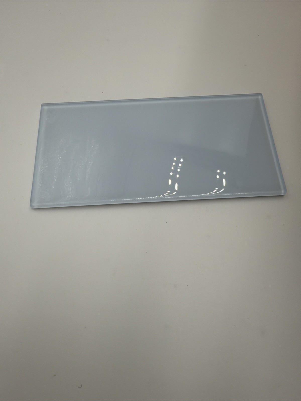 Peel Stick Glass Subway Tile 3×6 Ice Blue Backsplash 40 Pack 5 Sq Ft