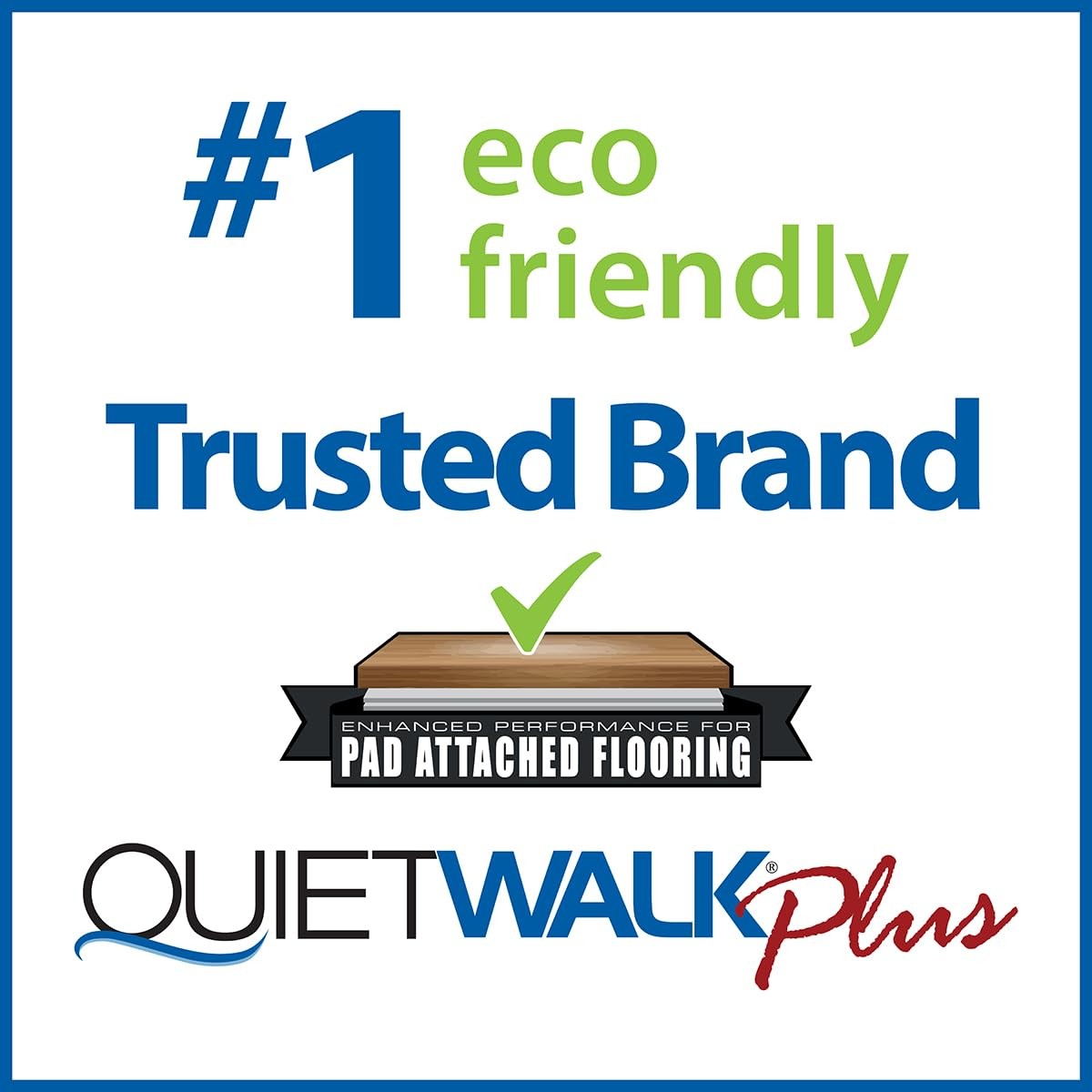 QuietWalk Underlayment 100 sq ft – 3mm Laminate & Hardwood Floor Sound Barrier