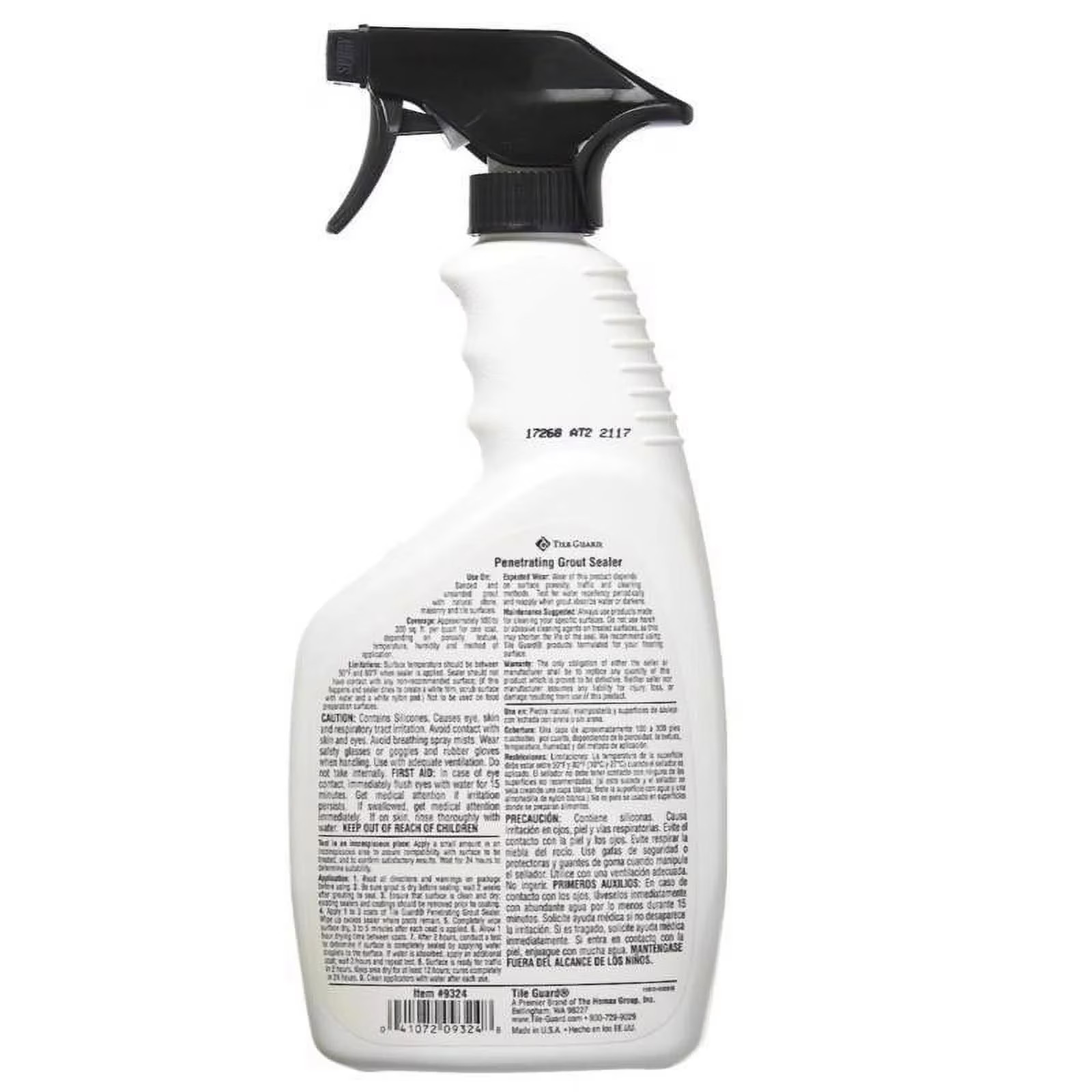Tile Guard Penetrating Grout Sealer Spray, 22 Oz