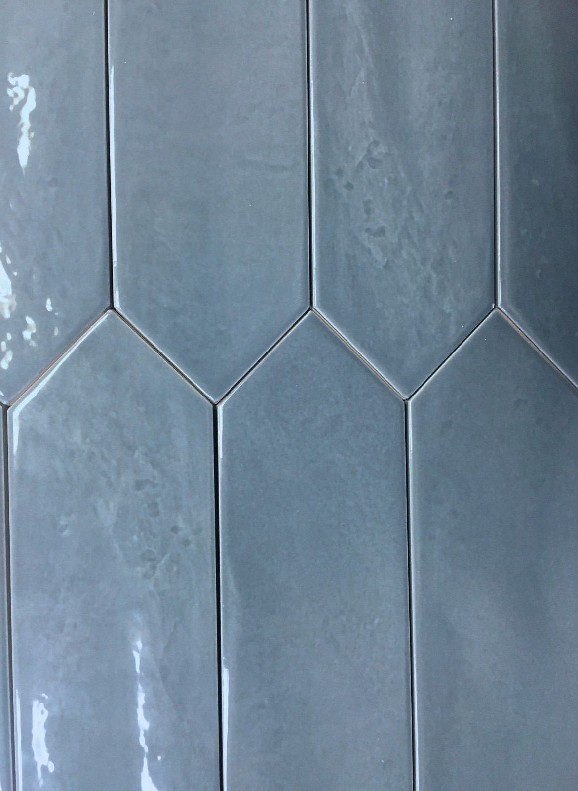 3×12 Modena Collection Blue Glazed Ceramic Tile Backsplash Decor Wall Bath